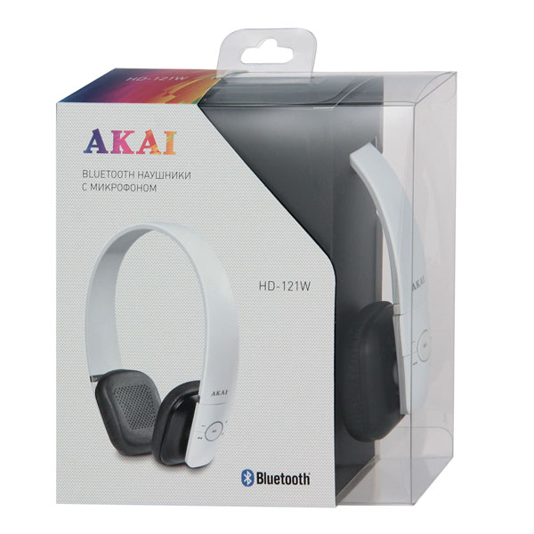 Наушники Bluetooth Akai HD-121W