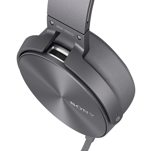 Наушники полноразмерные Sony MDR-XB950AP Gray