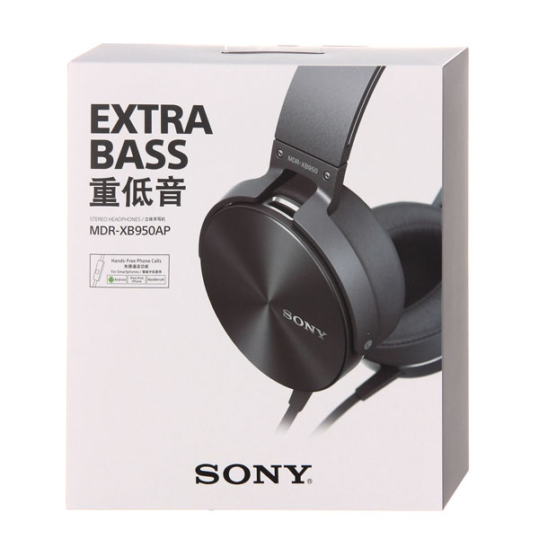Наушники полноразмерные Sony MDR-XB950AP Gray